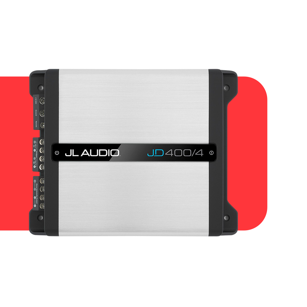 amplificador jl audio jd400 4 moster paquetes