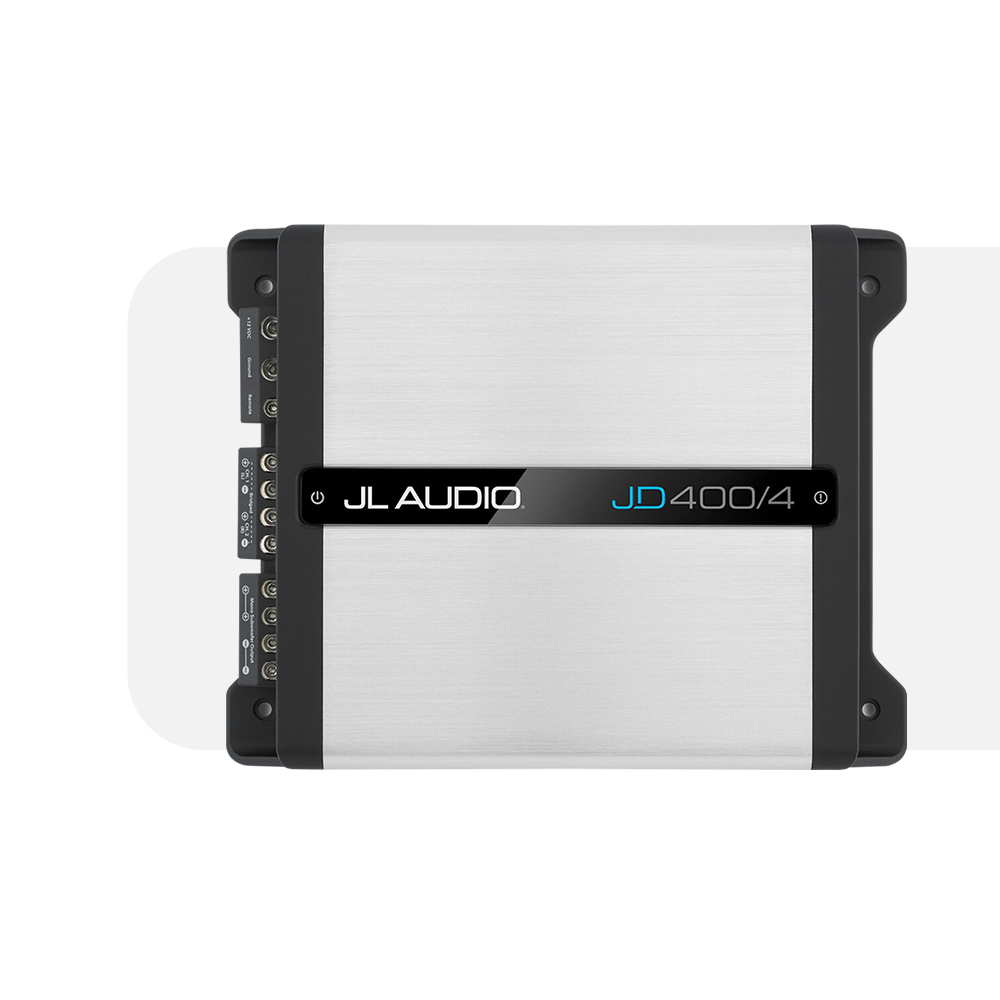 amplificador jl audio jd400 4 monstercard paquete