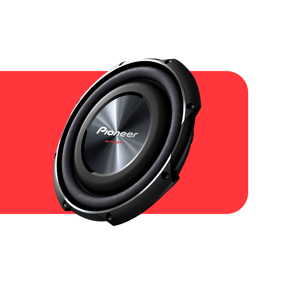 subwoofer plano pioneer ts a2500ls4