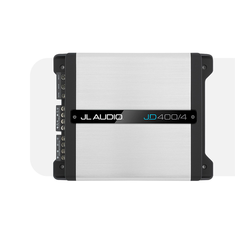 amplificador jl audio jd400 4 monstercard paquete 1